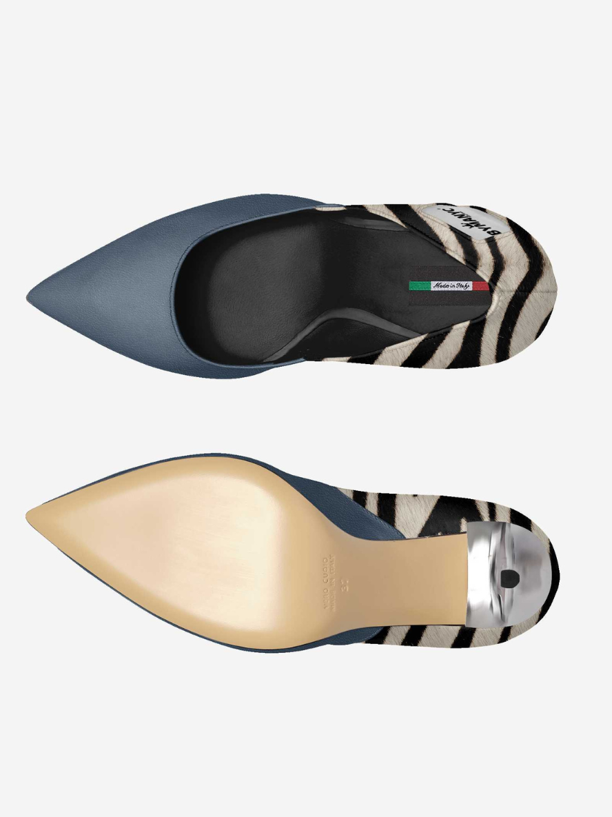 Vegan Women’s Stiletto Shoe BYMANYC ® New York – HARLEM Noir Luxe - BYMANYC ® New York  