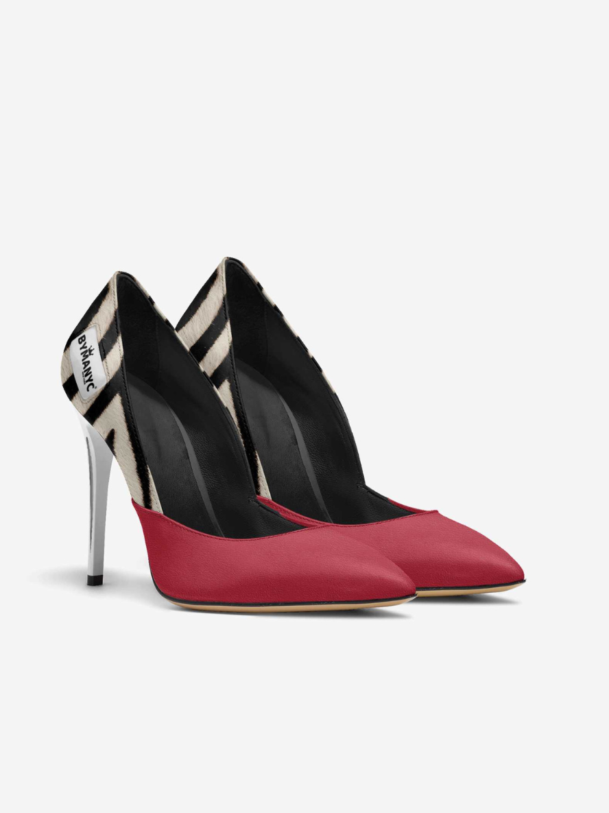 Vegan Women’s Stiletto Shoe BYMANYC ® New York – SOHO Midnight Edge  NYC Wholesale Boutique Inventory - No MOQ & Ready to Ship