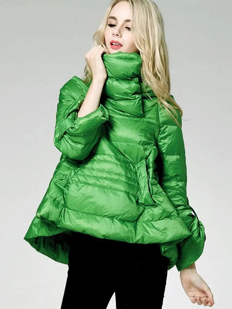 Vibrant Color Down Jacket For Women, Fifth Avenue, BYMANYC New York. - BYMANYC ® New York  
