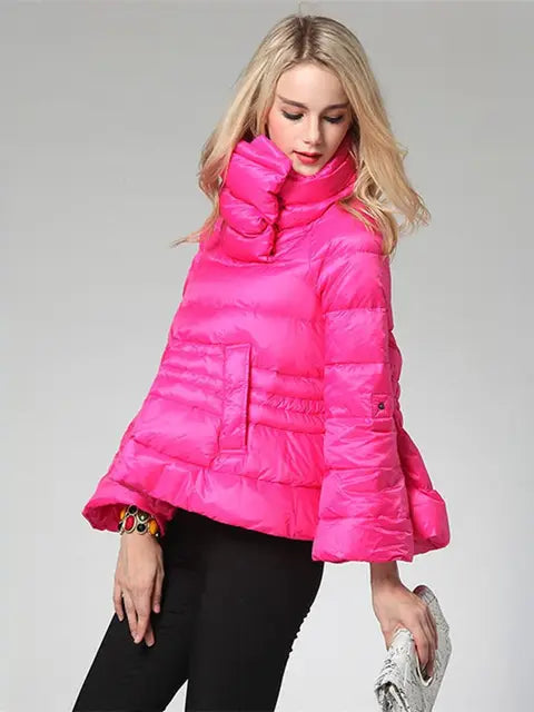 Vibrant Color Down Jacket For Women, Fifth Avenue, BYMANYC New York. - BYMANYC ® New York  