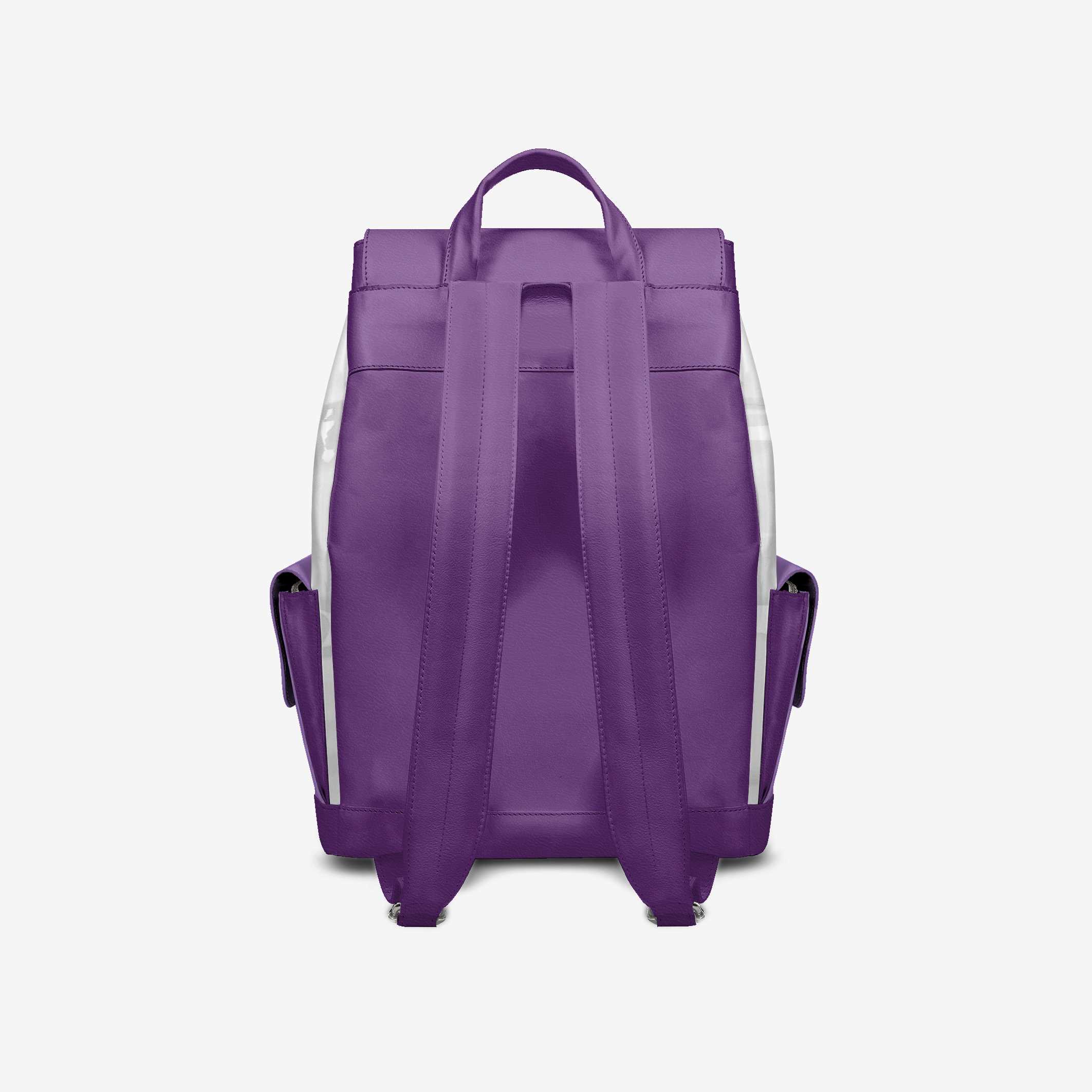 Violet & White Couture Eco Backpack – BYMANYC ® New York (Handmade in Italy)  NYC Wholesale Boutique Inventory - No MOQ & Ready to Ship