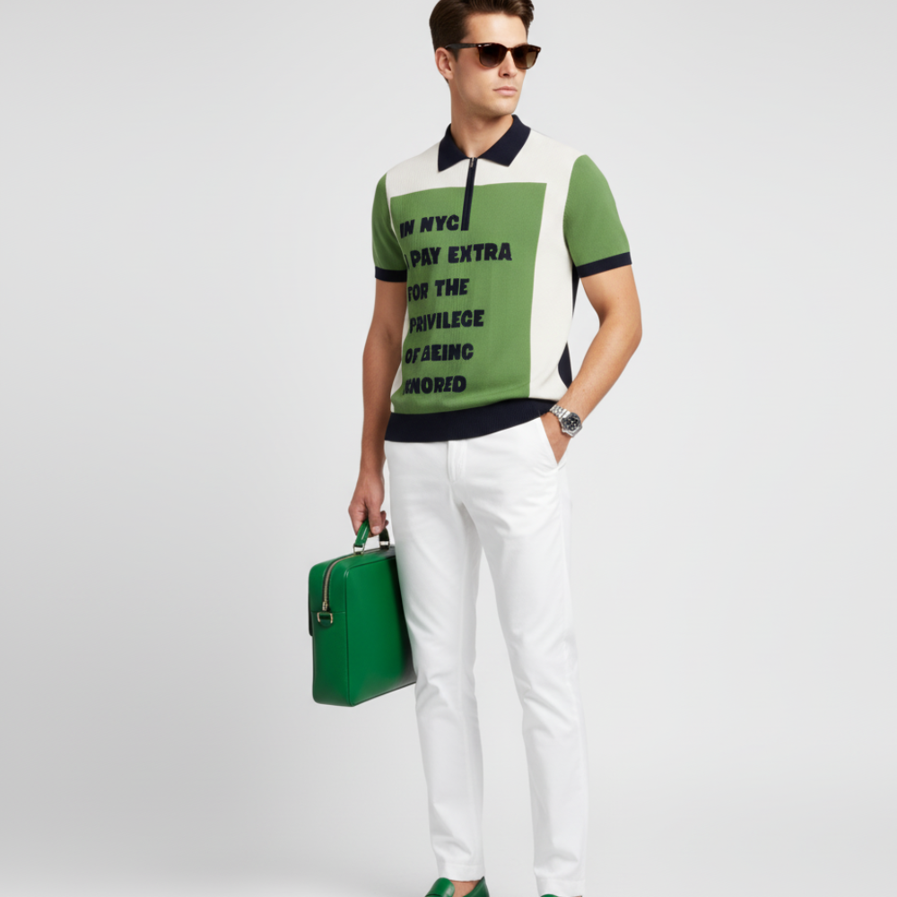  WALL STREET Cashmere Polo BYMANYC ® New York  NYC Wholesale Boutique Inventory - No MOQ & Ready to Ship