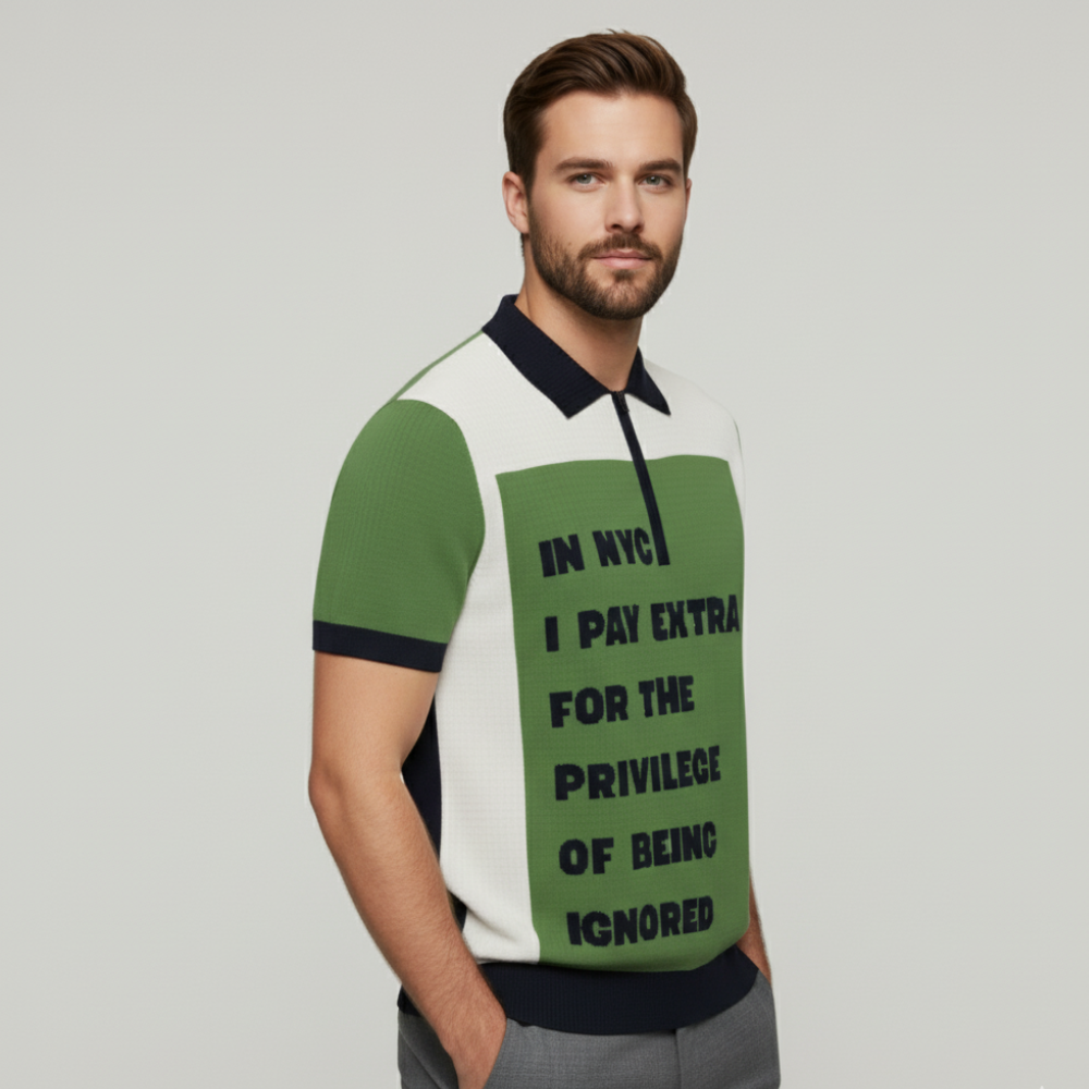  WALL STREET Cashmere Polo BYMANYC ® New York  NYC Wholesale Boutique Inventory - No MOQ & Ready to Ship