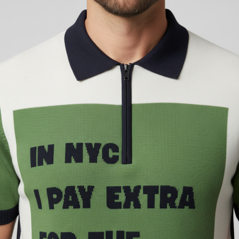  WALL STREET Cashmere Polo BYMANYC ® New York  NYC Wholesale Boutique Inventory - No MOQ & Ready to Ship