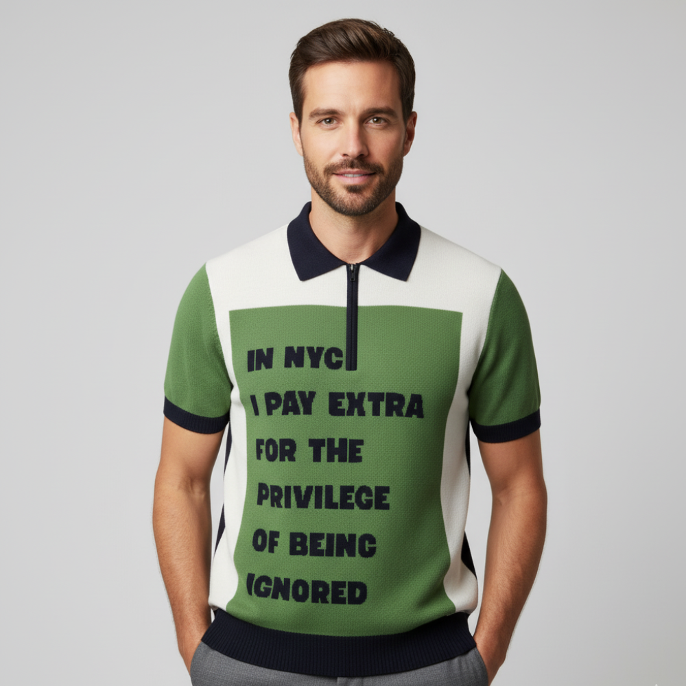  WALL STREET Cashmere Polo BYMANYC ® New York  NYC Wholesale Boutique Inventory - No MOQ & Ready to Ship
