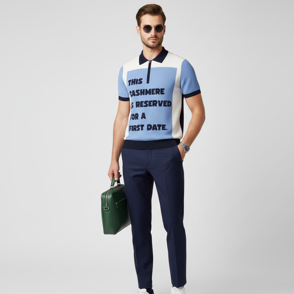  WEST VILLAGE Cashmere Polo BYMANYC ® New York  NYC Wholesale Boutique Inventory - No MOQ & Ready to Ship