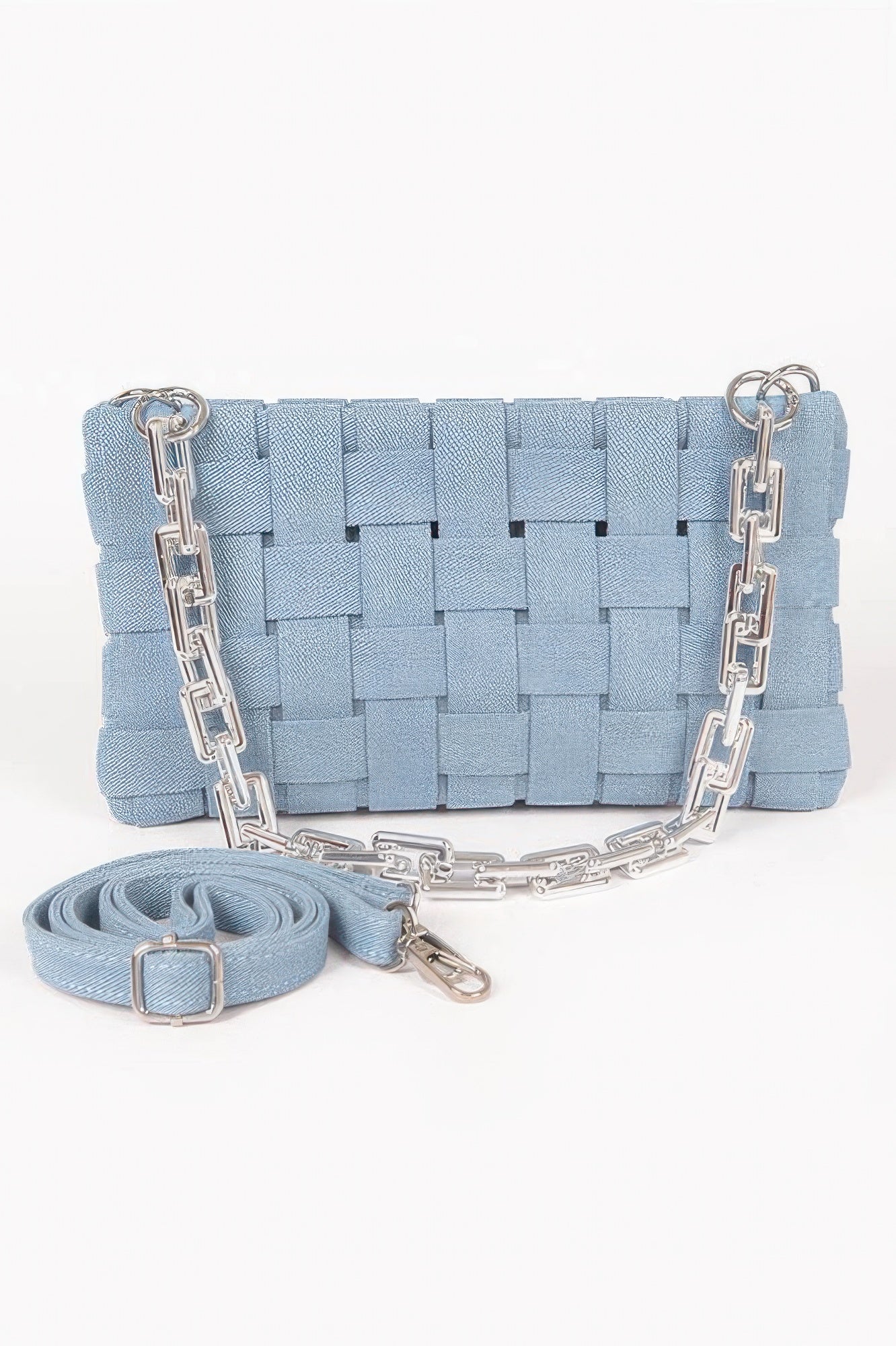  WOMEN'S BAG TRIBECA Denim Braided Chain Shoulder – BYMANYC ® New York  NYC Wholesale Boutique Inventory - No MOQ & Ready to Ship