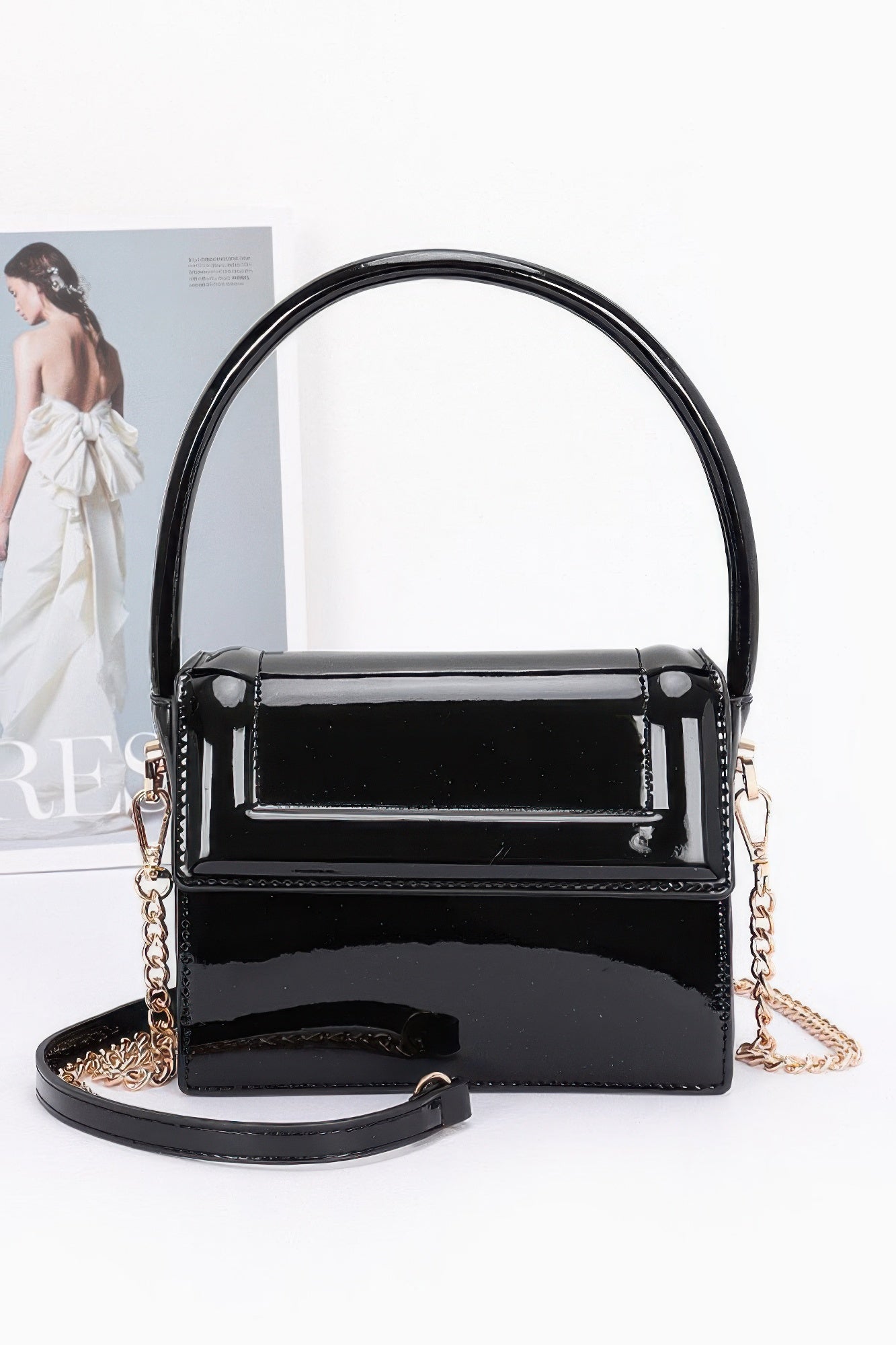  WOMEN'S BAG • new collection CHELSEA Enamel BYMANYC ® New York  NYC Wholesale Boutique Inventory - No MOQ & Ready to Ship