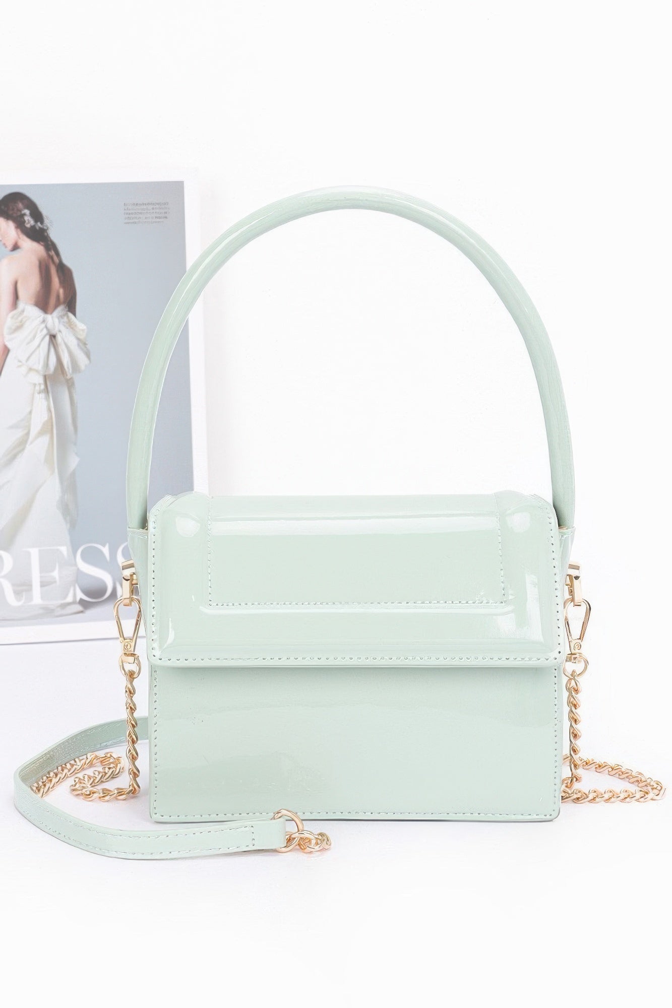  WOMEN'S BAG • new collection CHELSEA Enamel BYMANYC ® New York  NYC Wholesale Boutique Inventory - No MOQ & Ready to Ship