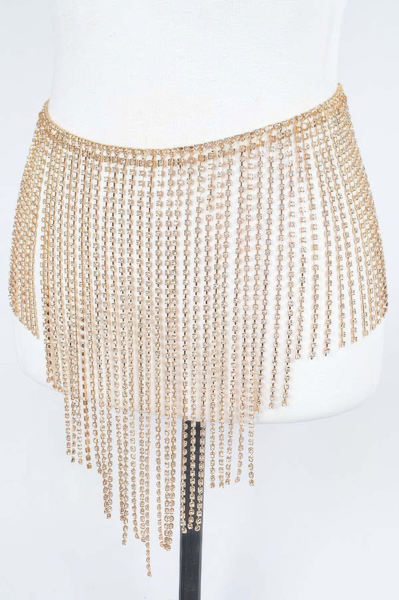 WOMEN'S BELT CHELSEA Cascading Rhinestones BYMANYC ® New York - BYMANYC ® New York  