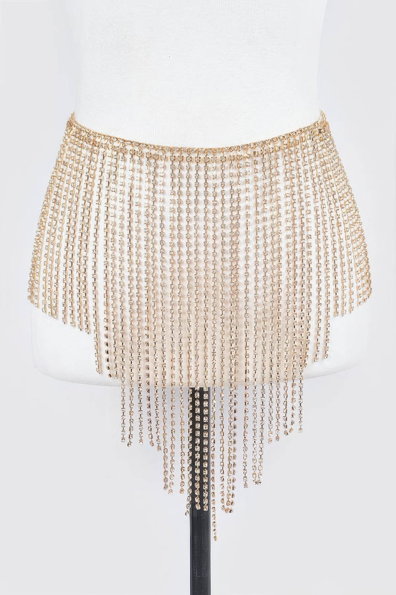  WOMEN'S BELT CHELSEA Cascading Rhinestones BYMANYC ® New York  NYC Wholesale Boutique Inventory - No MOQ & Ready to Ship