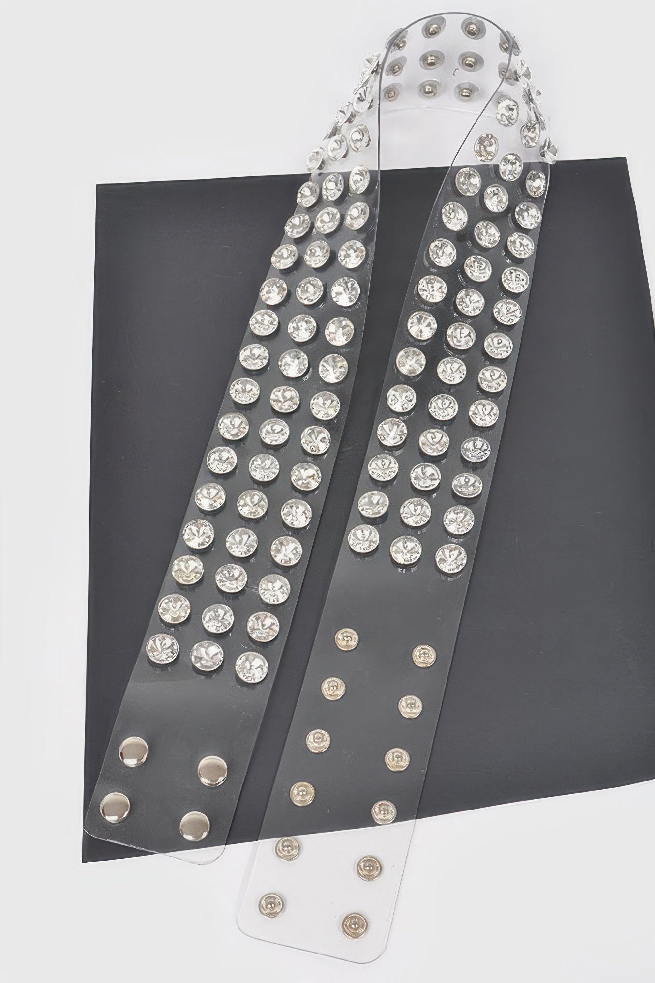  WOMEN'S BELT CHELSEA Clear Large Stone BYMANYC ® New York  NYC Wholesale Boutique Inventory - No MOQ & Ready to Ship