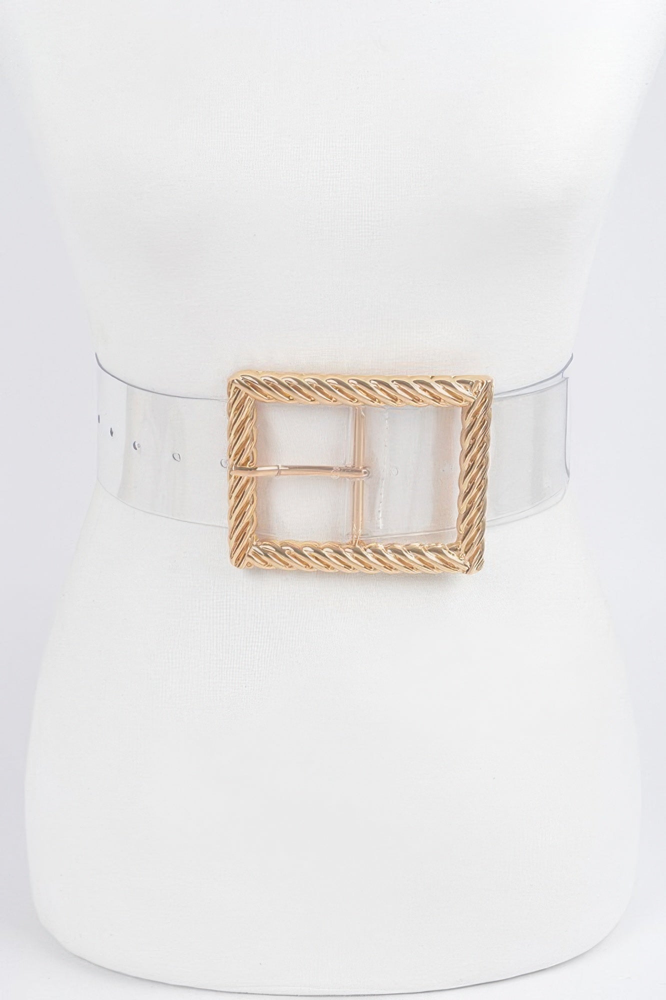  WOMEN'S BELT • HIGHLINE Fashion Chic Clear BYMANYC ® New York  NYC Wholesale Boutique Inventory - No MOQ & Ready to Ship