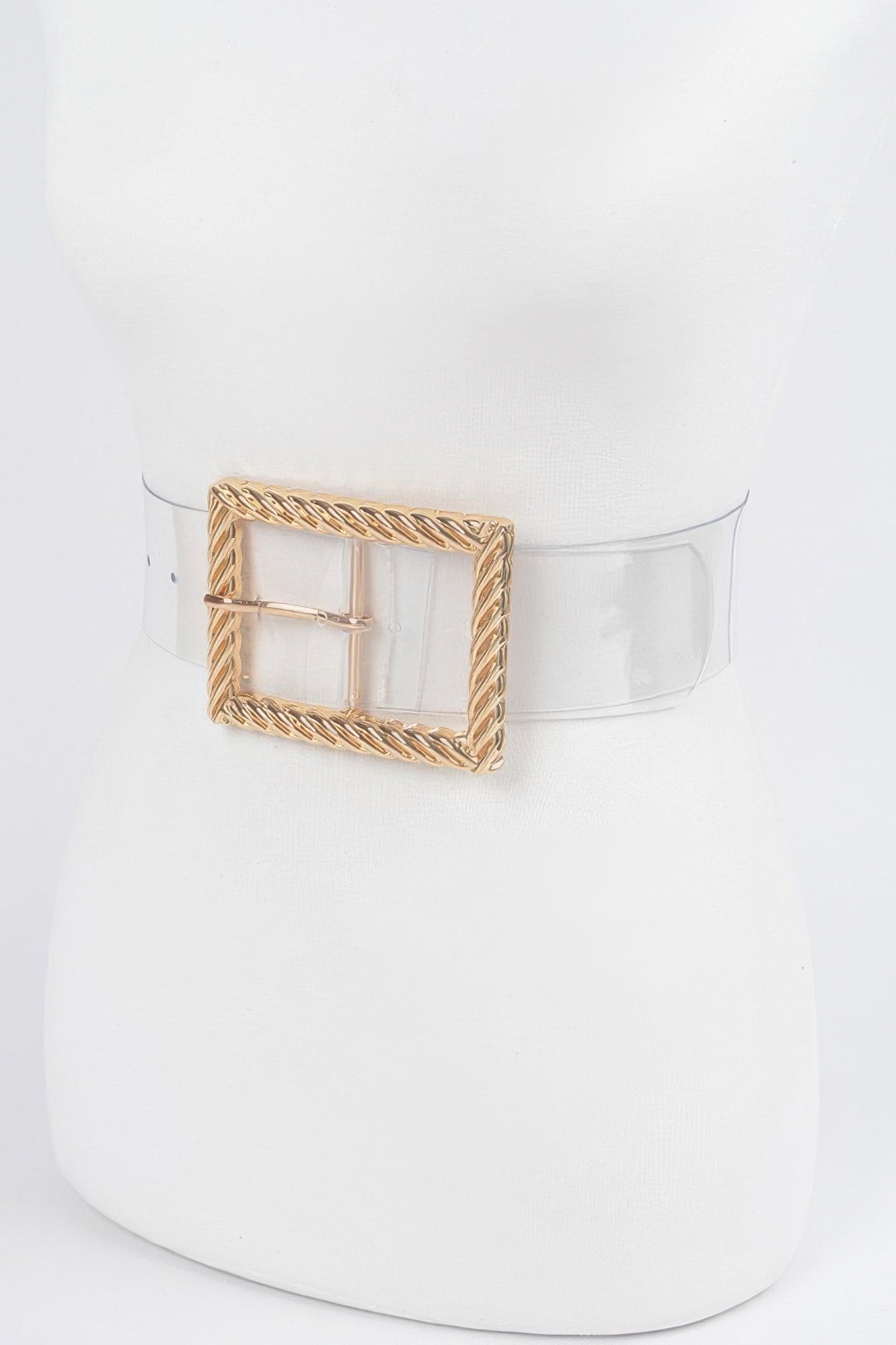  WOMEN'S BELT • HIGHLINE Fashion Chic Clear BYMANYC ® New York  NYC Wholesale Boutique Inventory - No MOQ & Ready to Ship