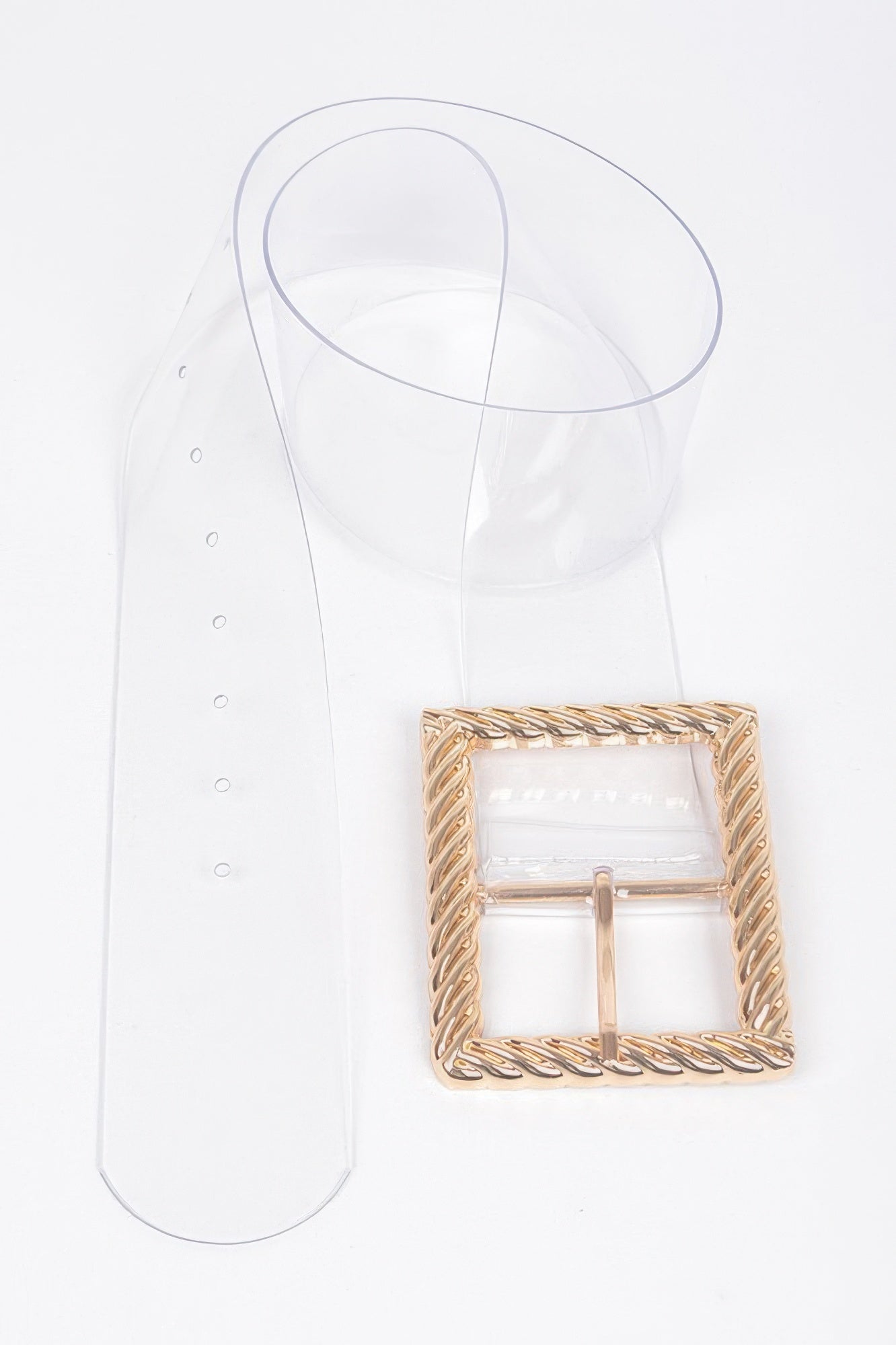  WOMEN'S BELT • HIGHLINE Fashion Chic Clear BYMANYC ® New York  NYC Wholesale Boutique Inventory - No MOQ & Ready to Ship
