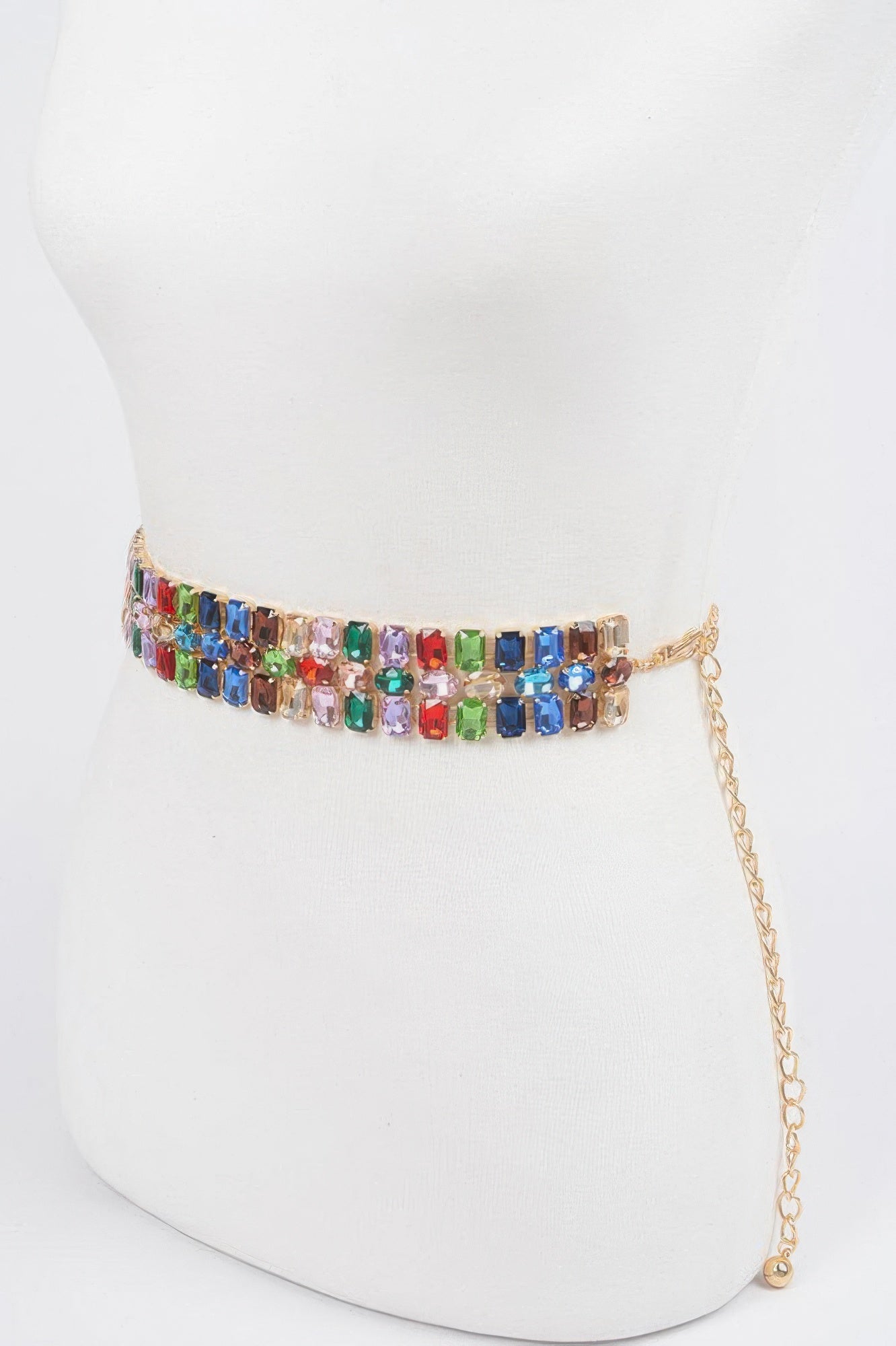  WOMEN'S BELT MADISON Multi Rhinestone New Collection BYMANYC ® New York  NYC Wholesale Boutique Inventory - No MOQ & Ready to Ship