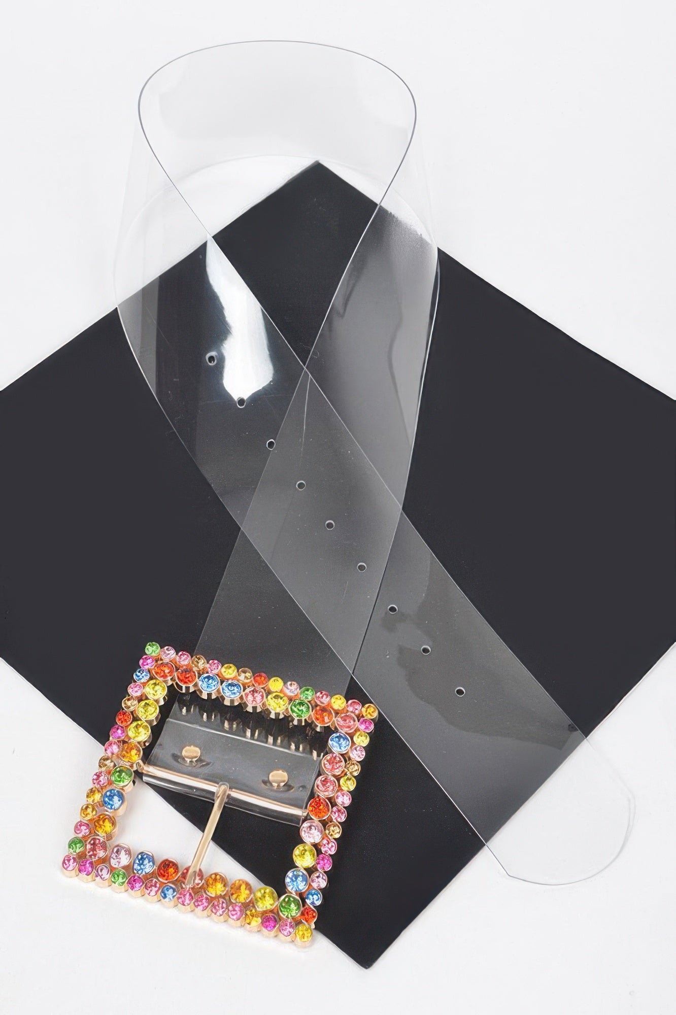  WOMEN'S BELT • MEATPACKING Fashion Chic Clear BYMANYC ® New York  NYC Wholesale Boutique Inventory - No MOQ & Ready to Ship