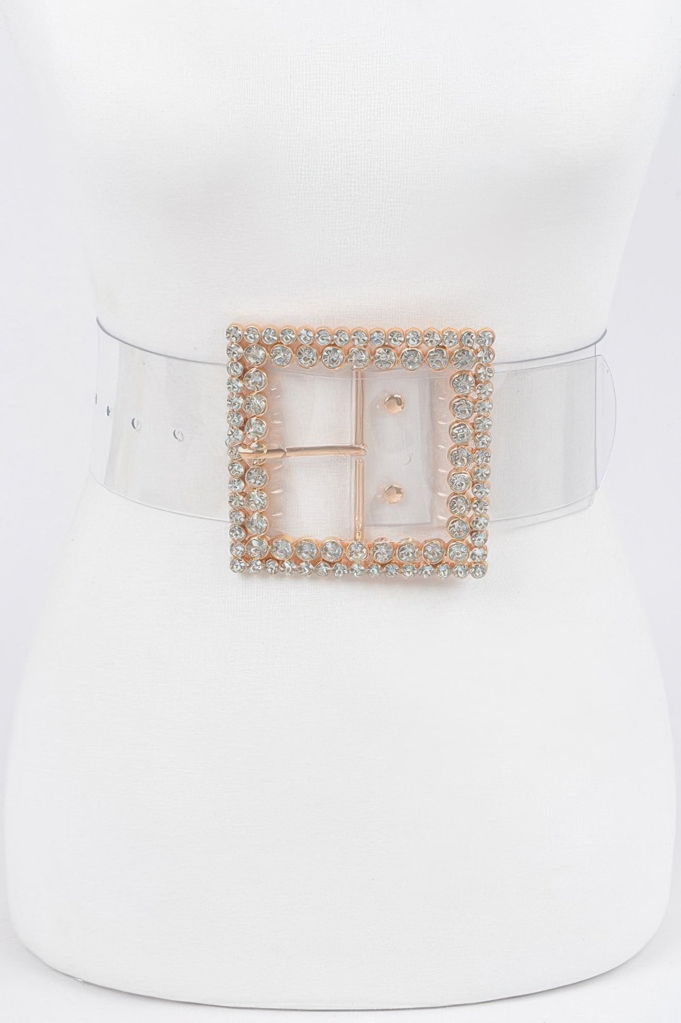  WOMEN'S BELT • MEATPACKING Fashion Chic Clear BYMANYC ® New York  NYC Wholesale Boutique Inventory - No MOQ & Ready to Ship