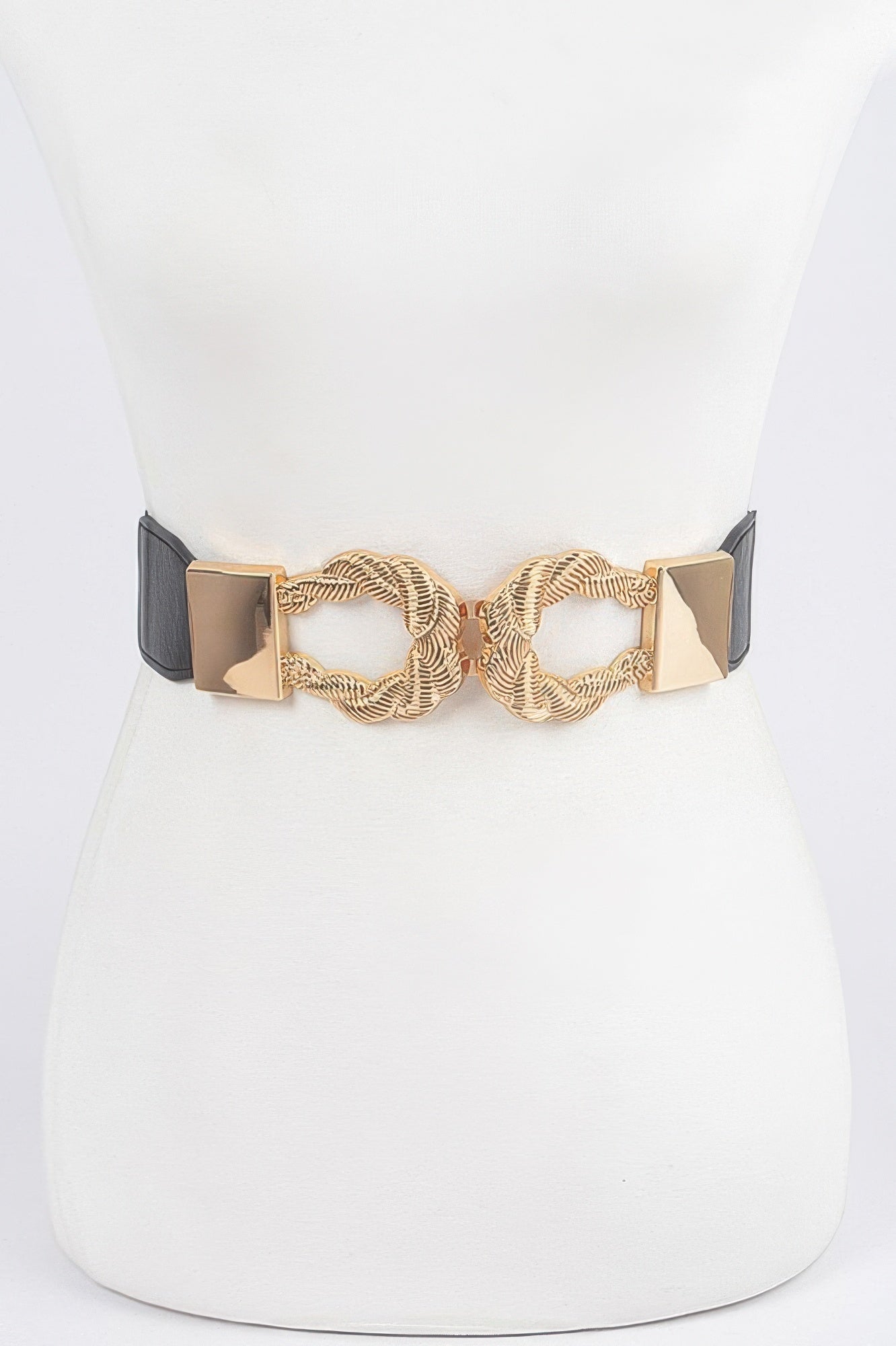 WOMEN'S BELT NOLITA Twist Link Elastic New Collection BYMANYC ® New York - BYMANYC ® New York  