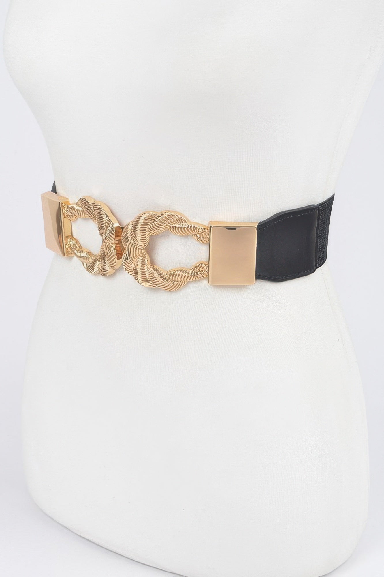 WOMEN'S BELT NOLITA Twist Link Elastic New Collection BYMANYC ® New York - BYMANYC ® New York  