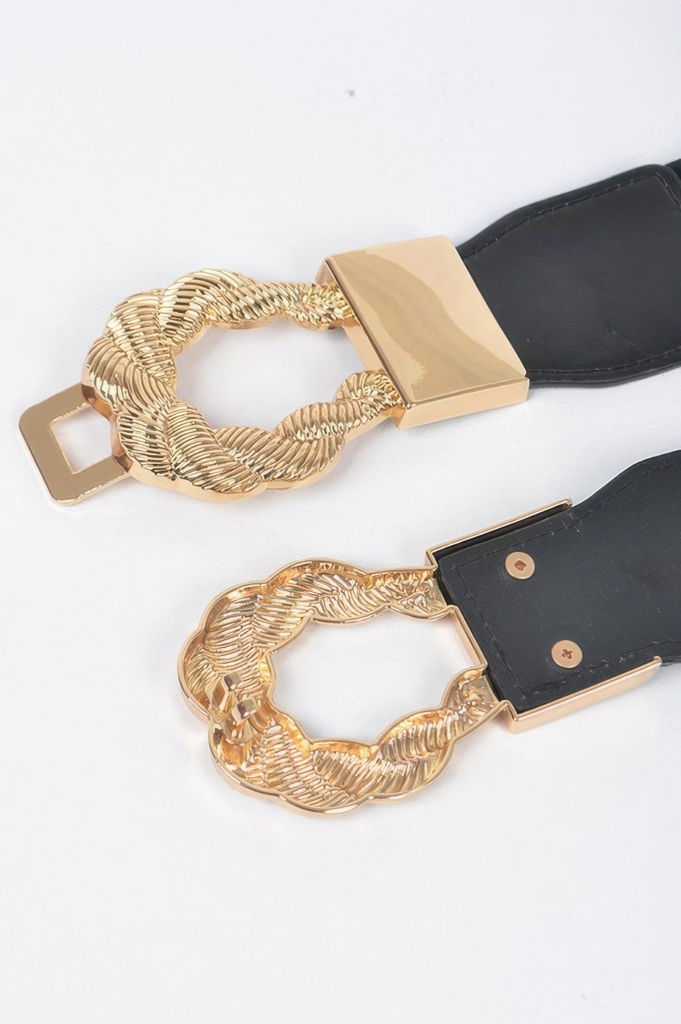 WOMEN'S BELT NOLITA Twist Link Elastic New Collection BYMANYC ® New York - BYMANYC ® New York  