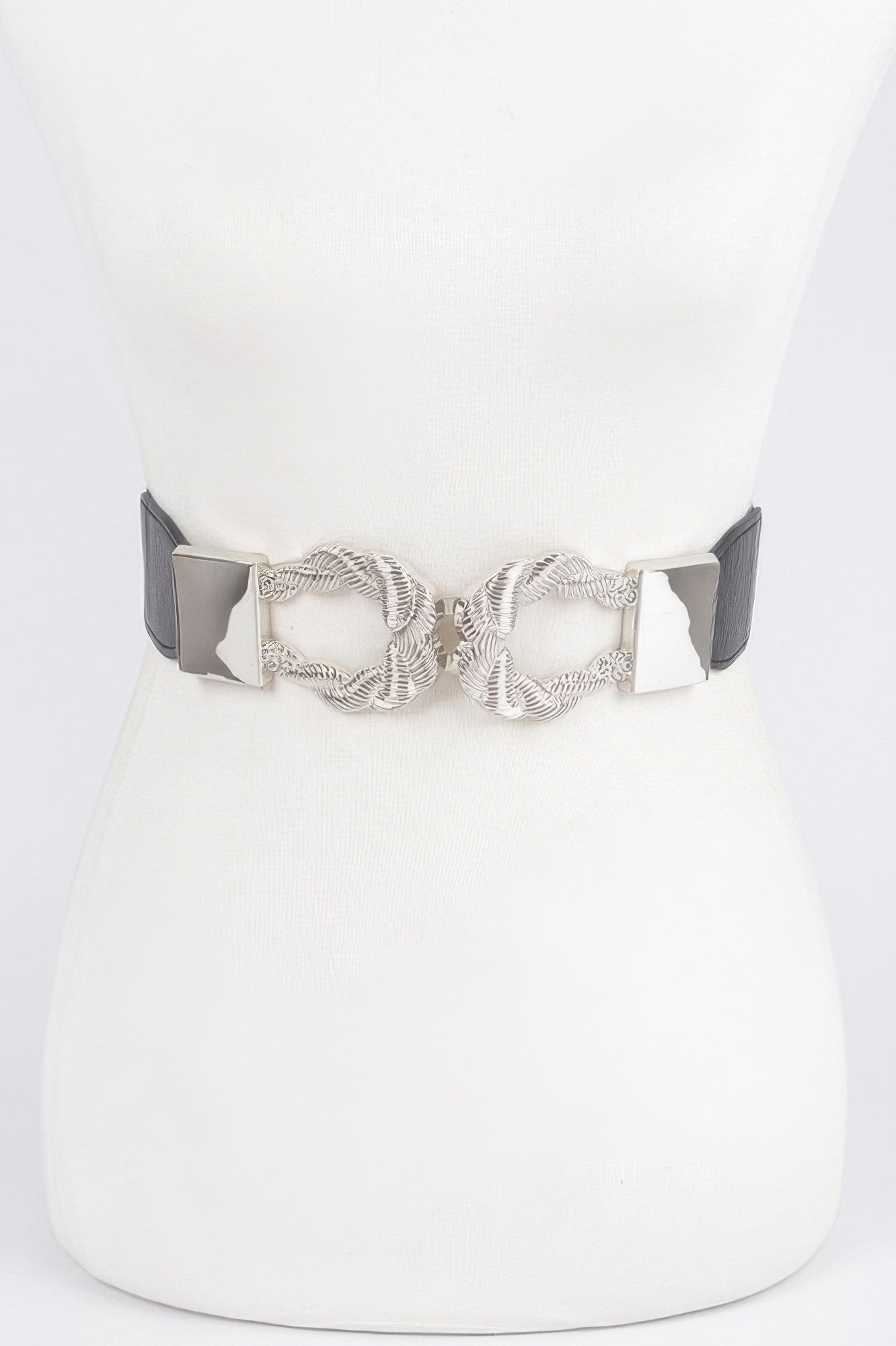 WOMEN'S BELT NOLITA Twist Link Elastic New Collection BYMANYC ® New York - BYMANYC ® New York  