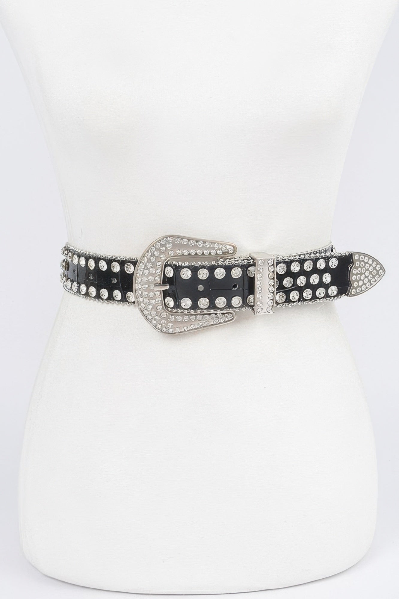  WOMEN'S BELT • RADIO CITY Fashion Chic Studded BYMANYC ® New York  NYC Wholesale Boutique Inventory - No MOQ & Ready to Ship