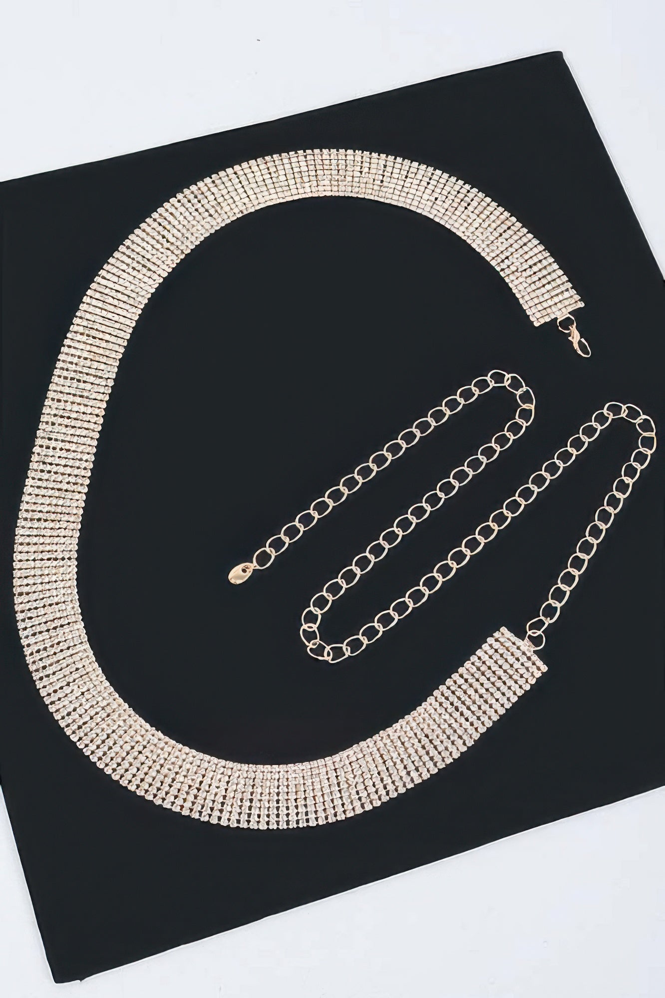  WOMEN'S BELT SKYLINE Slim Full Rhinestone BYMANYC ® New York  NYC Wholesale Boutique Inventory - No MOQ & Ready to Ship