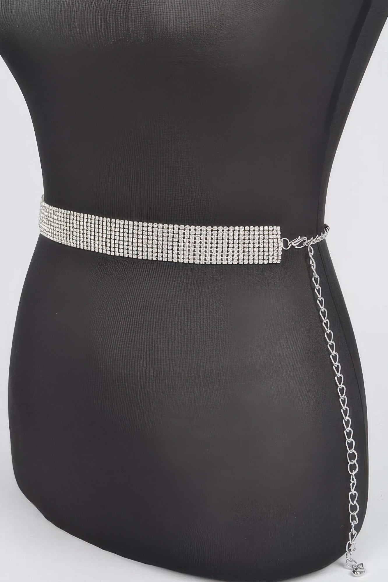  WOMEN'S BELT SKYLINE Slim Full Rhinestone BYMANYC ® New York  NYC Wholesale Boutique Inventory - No MOQ & Ready to Ship