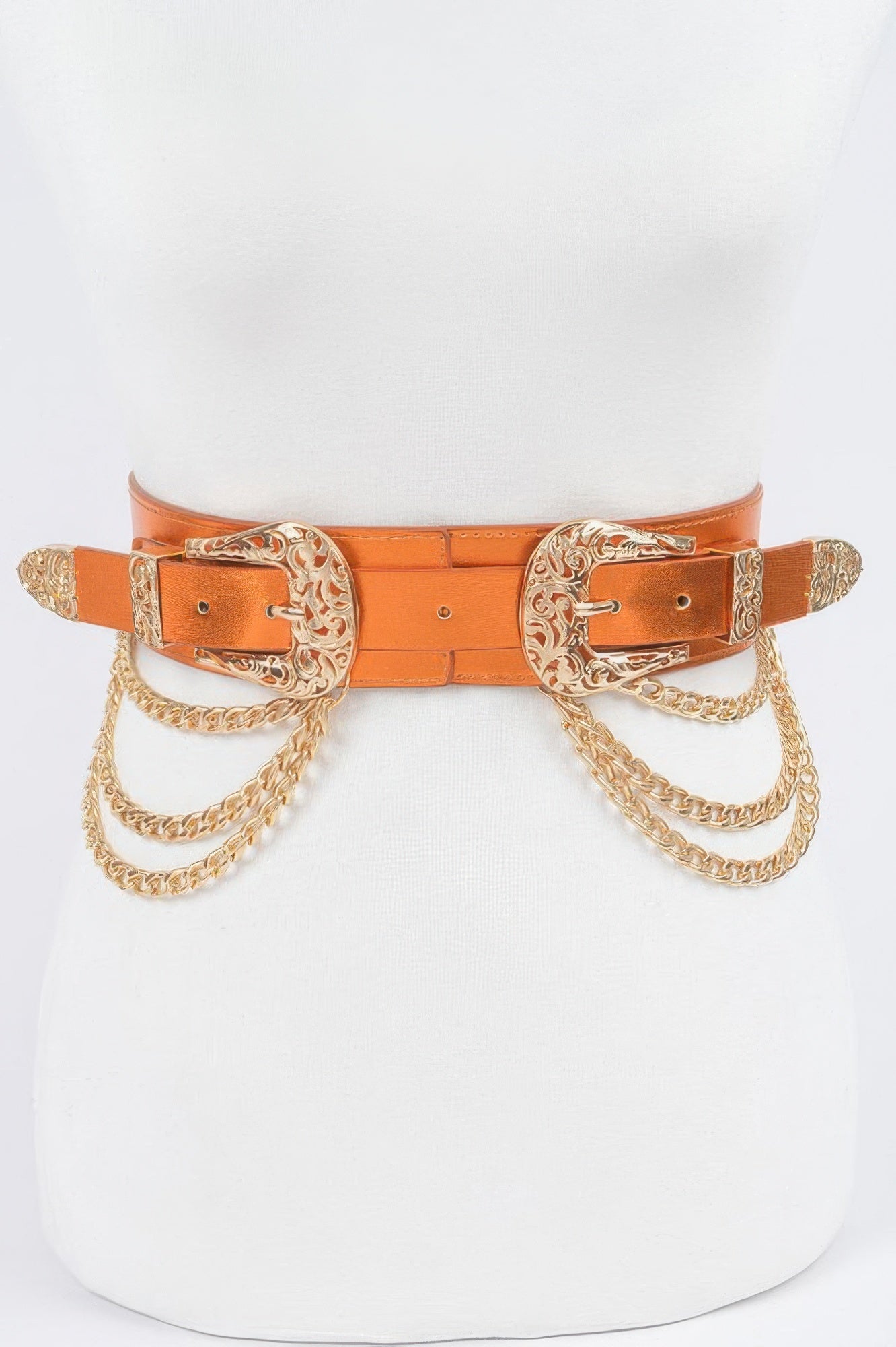  WOMEN'S BELT • SOHO Fashion Chic Two Buckle BYMANYC ® New York  NYC Wholesale Boutique Inventory - No MOQ & Ready to Ship