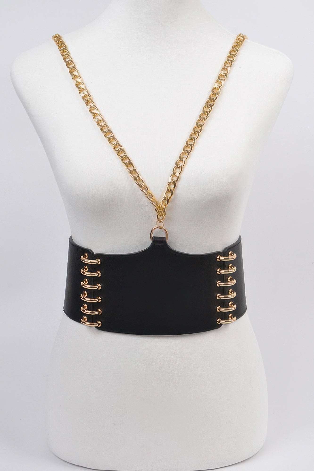  WOMEN'S BELT SOHO Wide Faux Leather Statement BYMANYC ® New York  NYC Wholesale Boutique Inventory - No MOQ & Ready to Ship