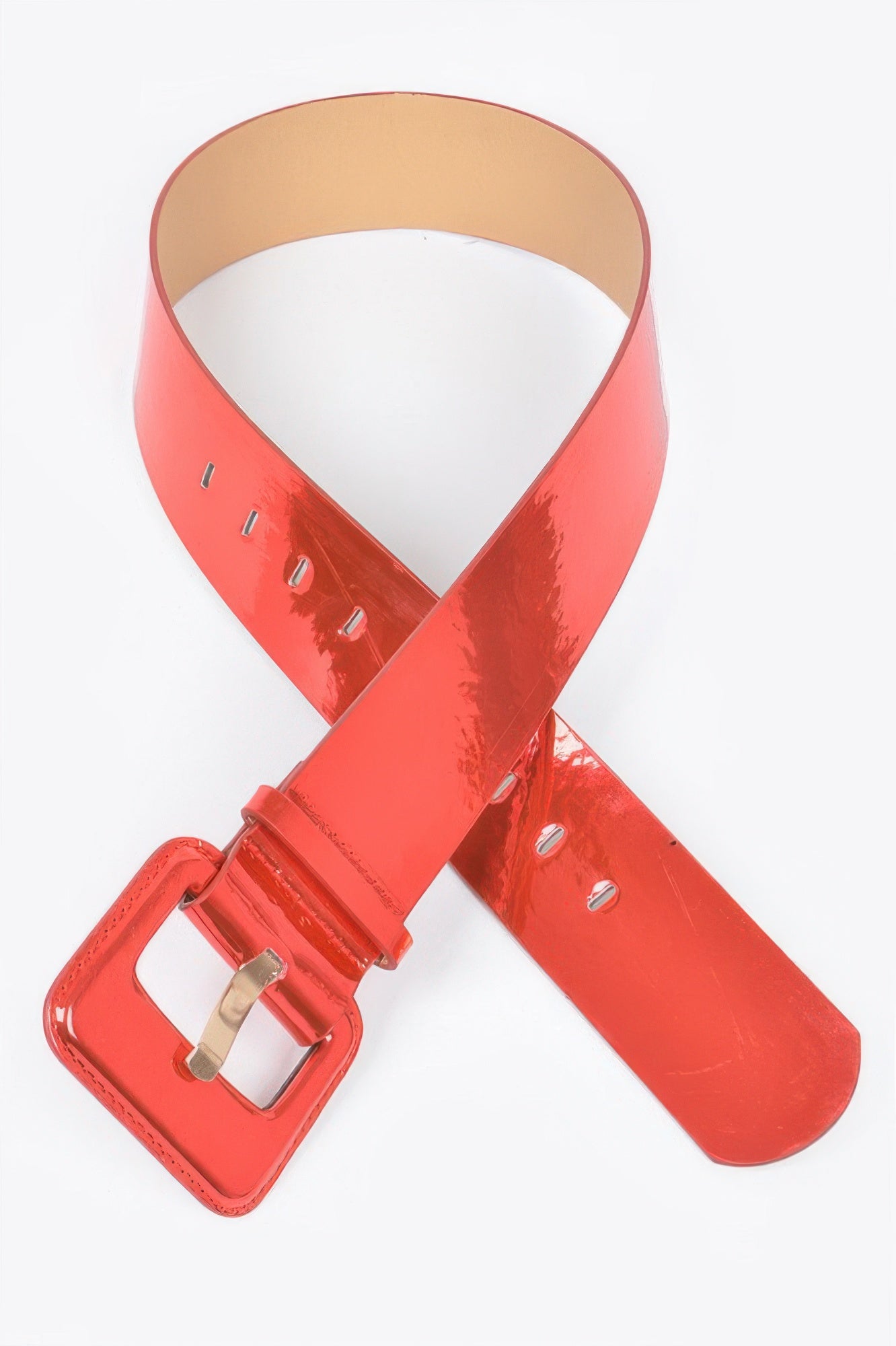 WOMEN'S BELT SUMMIT Wide Mirror Effect BYMANYC ® New York - BYMANYC ® New York  