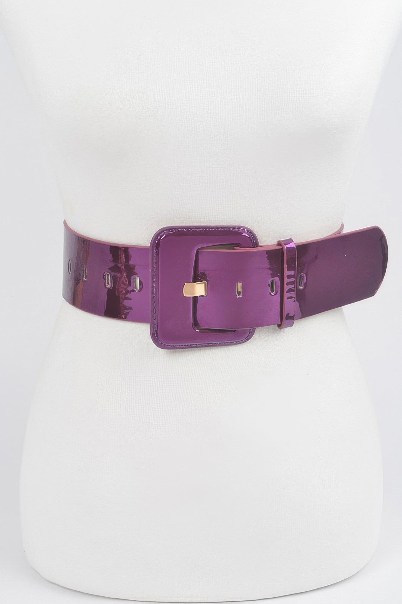 WOMEN'S BELT SUMMIT Wide Mirror Effect BYMANYC ® New York - BYMANYC ® New York  