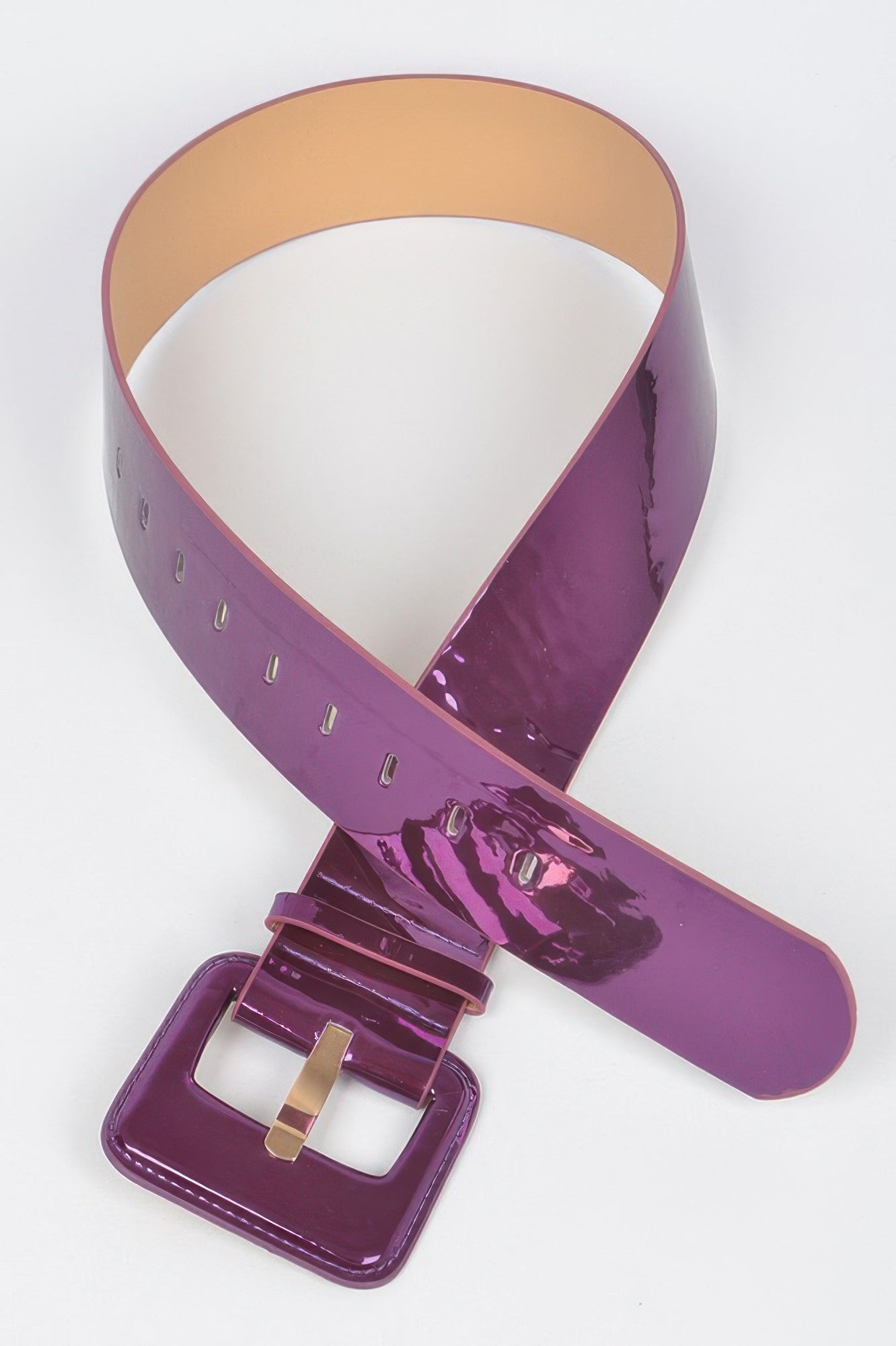 WOMEN'S BELT SUMMIT Wide Mirror Effect BYMANYC ® New York - BYMANYC ® New York  