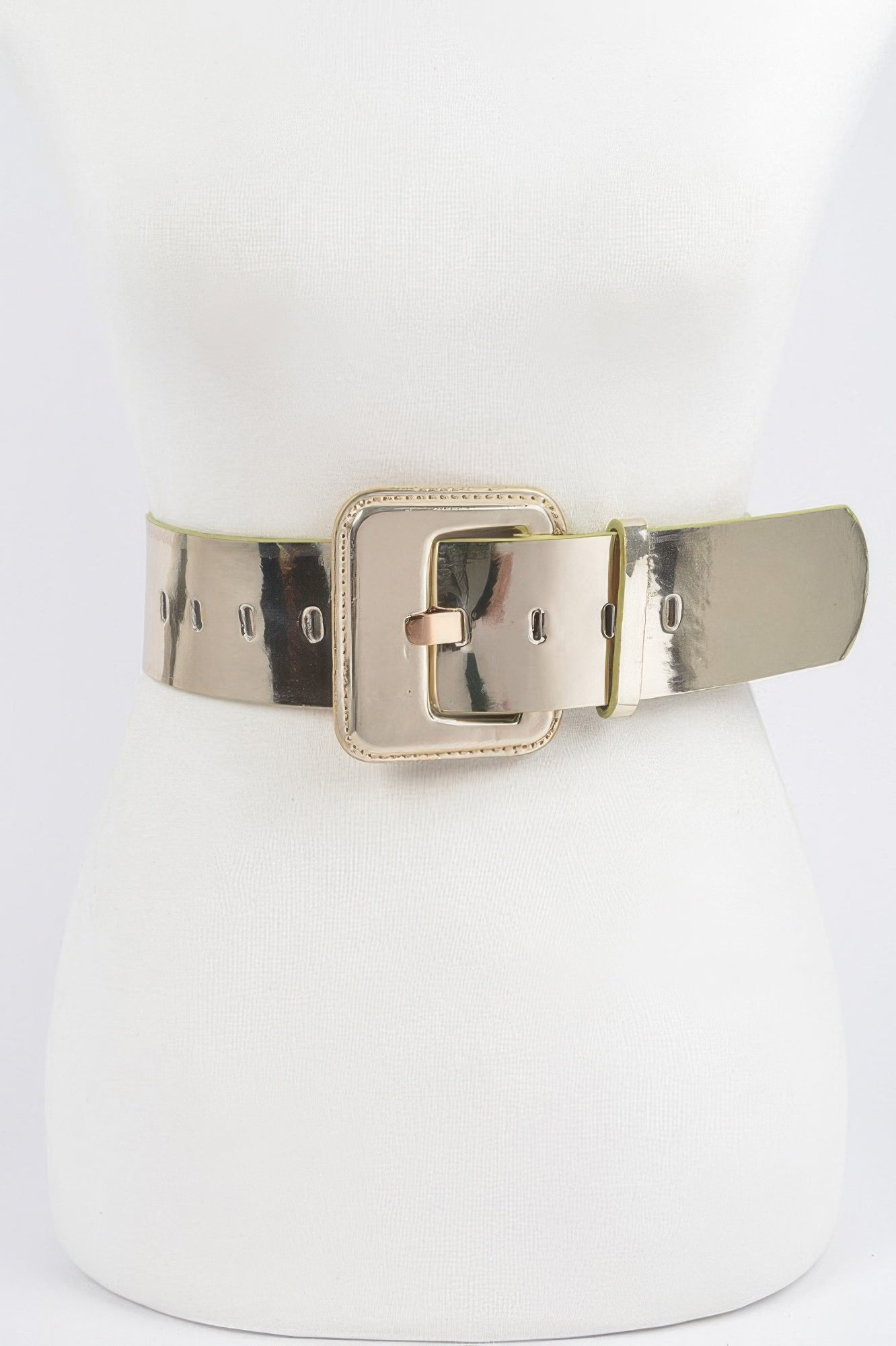  WOMEN'S BELT SUMMIT Wide Mirror Effect BYMANYC ® New York  NYC Wholesale Boutique Inventory - No MOQ & Ready to Ship