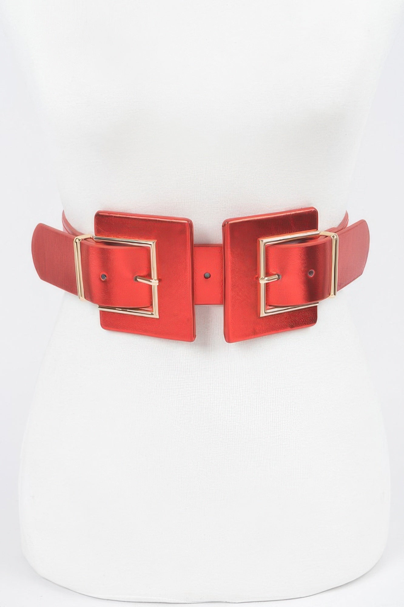 WOMEN'S BELT • TRIBECA Fashion Chic Two Buckle BYMANYC ® New York - BYMANYC ® New York  