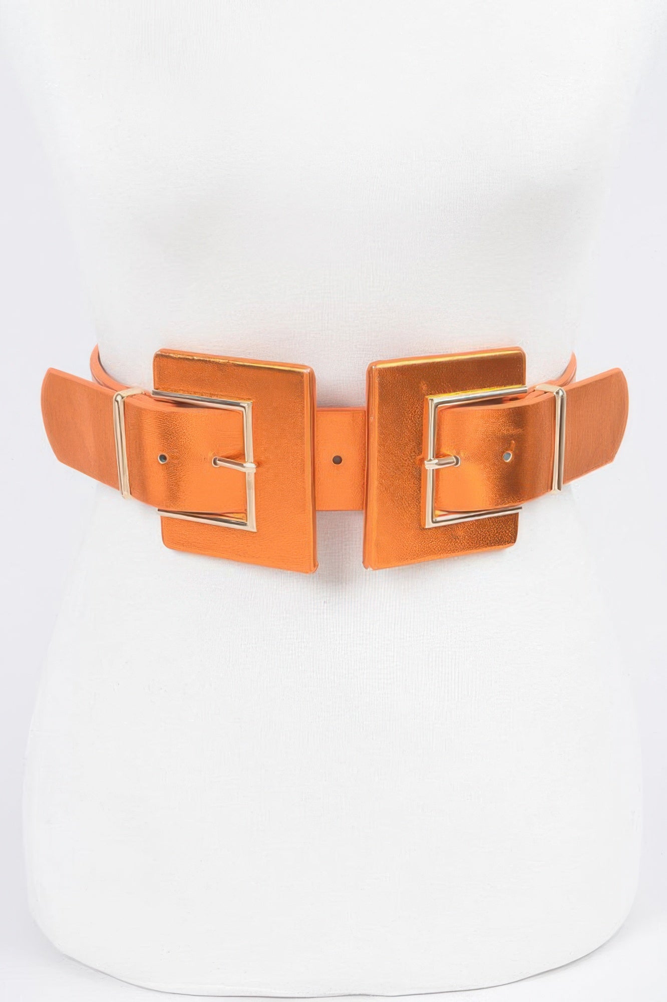  WOMEN'S BELT • TRIBECA Fashion Chic Two Buckle BYMANYC ® New York  NYC Wholesale Boutique Inventory - No MOQ & Ready to Ship