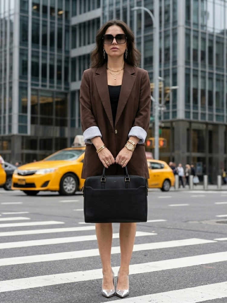  WOMEN'S BLAZER BRYANT PARK New Collection WALL STREET BYMANYC ® New York  NYC Wholesale Boutique Inventory - No MOQ & Ready to Ship
