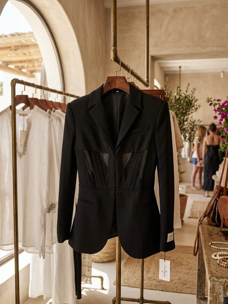  WOMEN'S BLAZER GRAMERCY New Collection BYMANYC ® New York  NYC Wholesale Boutique Inventory - No MOQ & Ready to Ship