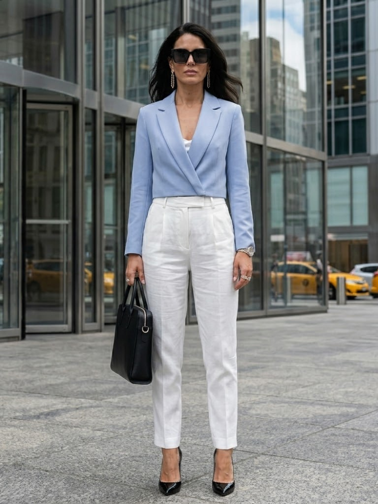  WOMEN'S BLAZER SOHO New Collection WALL STREET BYMANYC ® New York  NYC Wholesale Boutique Inventory - No MOQ & Ready to Ship