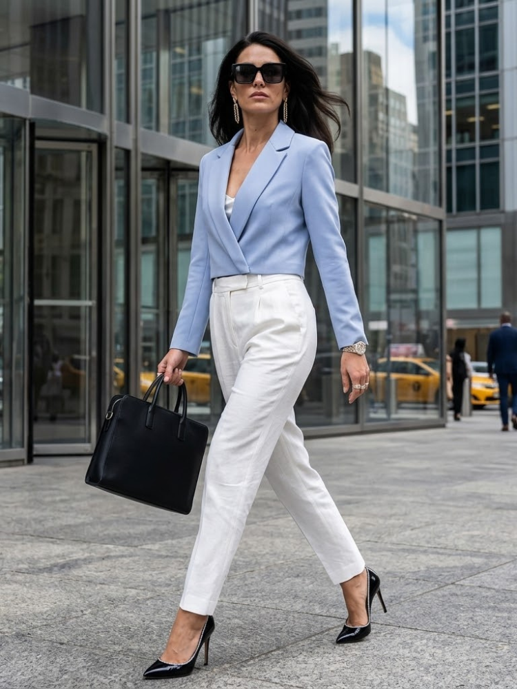  WOMEN'S BLAZER SOHO New Collection WALL STREET BYMANYC ® New York  NYC Wholesale Boutique Inventory - No MOQ & Ready to Ship