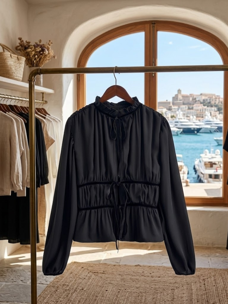  WOMEN'S BLOUSE BOULDER - Boutique Fashion Top - BYMANYC ® New York  NYC Wholesale Boutique Inventory - No MOQ & Ready to Ship