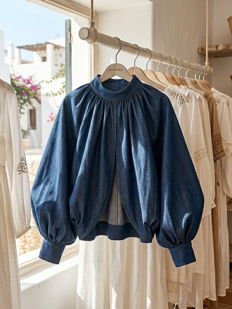 WOMEN'S BLOUSE BOWERY New Collection IBIZA Summer – BYMANYC ® New York - BYMANYC ® New York  