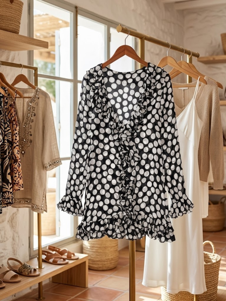 WOMEN'S BLOUSE GRAMERCY New Collection IBIZA Summer – BYMANYC ® New York - BYMANYC ® New York  