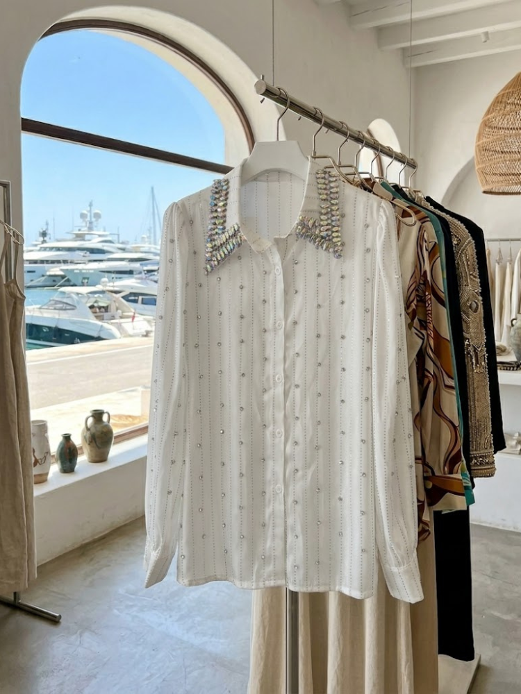  WOMEN'S BLOUSE LAS VEGAS - Boutique Fashion Top - BYMANYC ® New York  NYC Wholesale Boutique Inventory - No MOQ & Ready to Ship