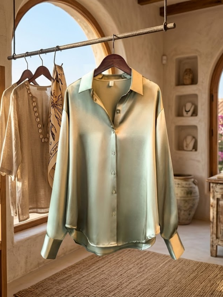 WOMEN'S BLOUSE LIBERTY New Collection IBIZA Summer – BYMANYC ® New York - BYMANYC ® New York  