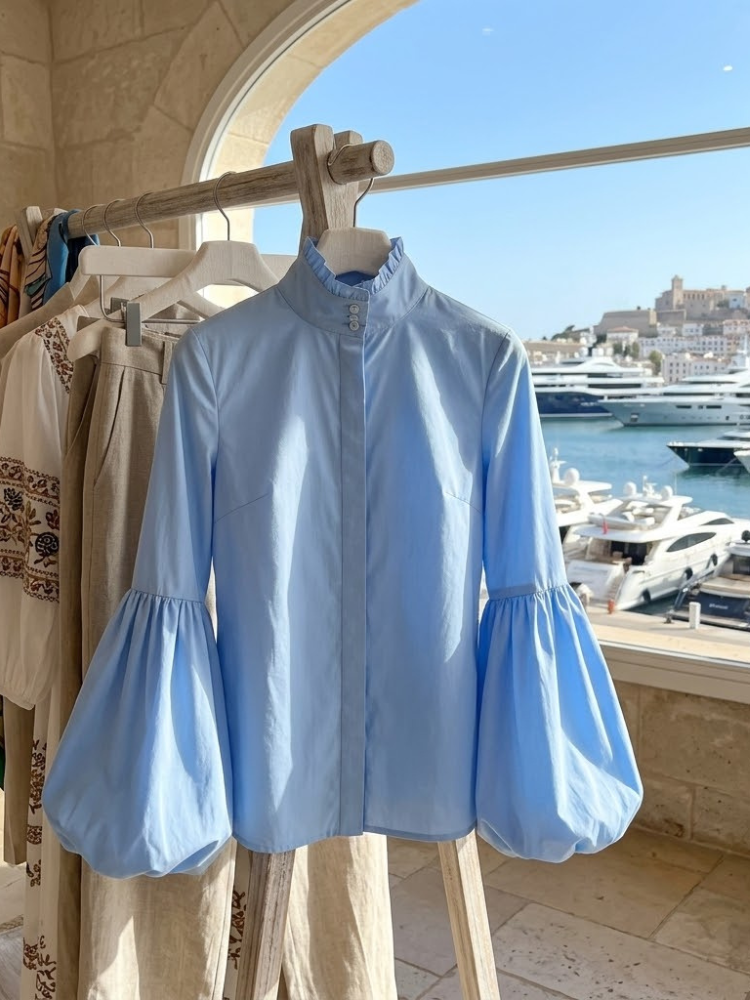  WOMEN'S BLOUSE PORTLAND - Boutique Fashion Top - BYMANYC ® New York  NYC Wholesale Boutique Inventory - No MOQ & Ready to Ship