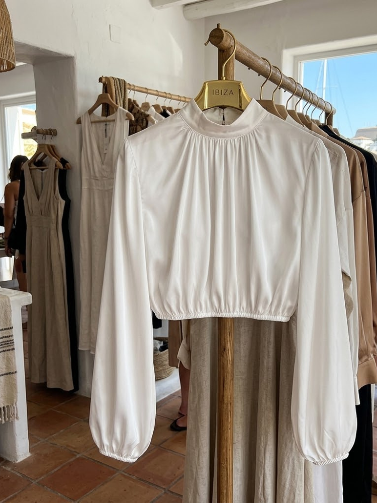  WOMEN'S BLOUSE PROVIDENCE - Boutique Fashion Top - BYMANYC ® New York  NYC Wholesale Boutique Inventory - No MOQ & Ready to Ship