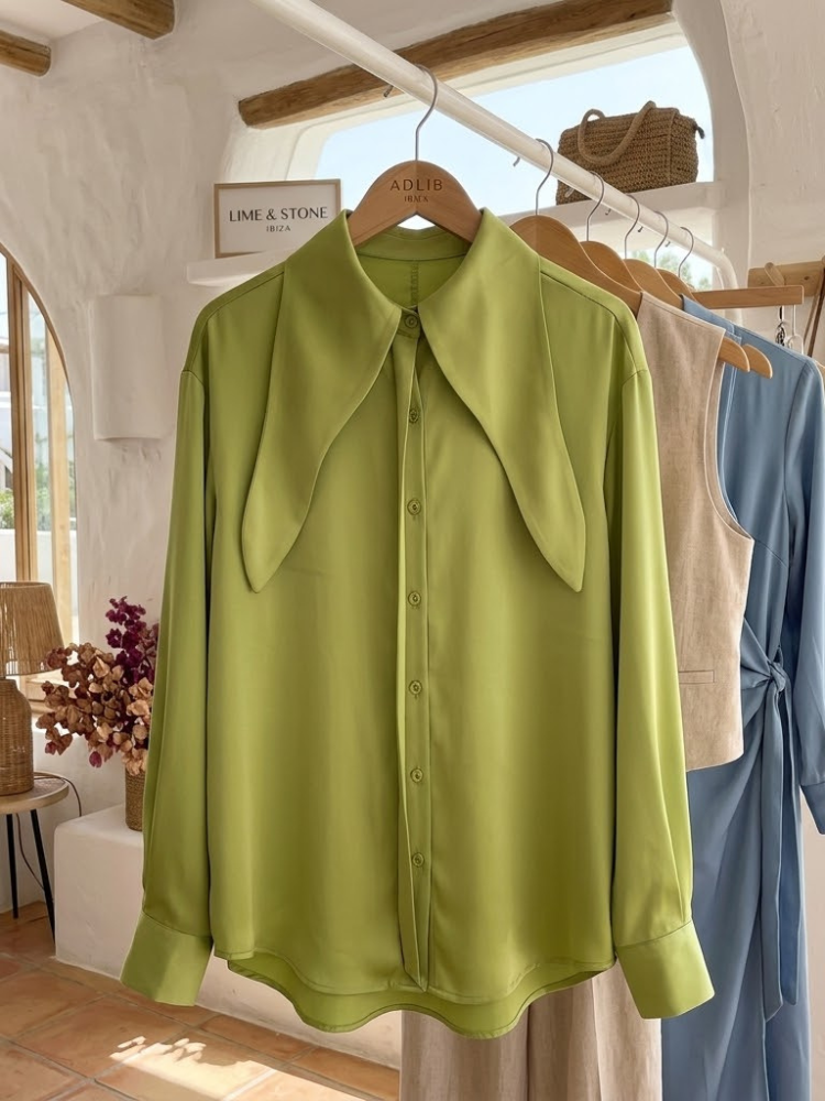 WOMEN'S BLOUSE ROOSEVELT New Collection IBIZA Summer – BYMANYC ® New York - BYMANYC ® New York  