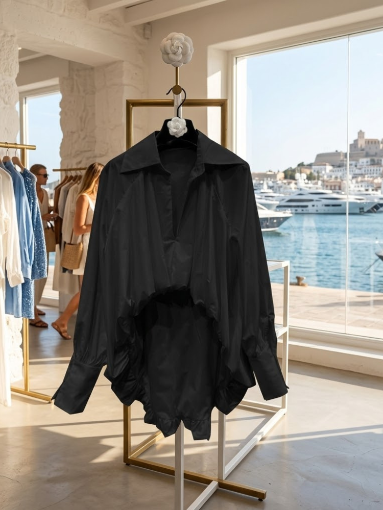  WOMEN'S BLOUSE SANTA MONICA - Boutique Fashion Top - BYMANYC ® New York  NYC Wholesale Boutique Inventory - No MOQ & Ready to Ship